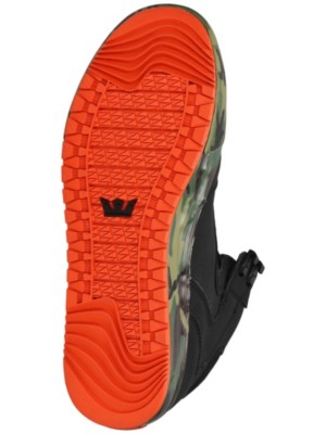 Supra x rothco vaider black & savage hot sale orange camo skate shoes